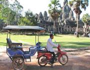 Tuk Tuk Around Angkor or Tuk Tuk In Siem Reap