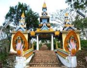 Tourist Attraction in Pailin Province, Cambodia